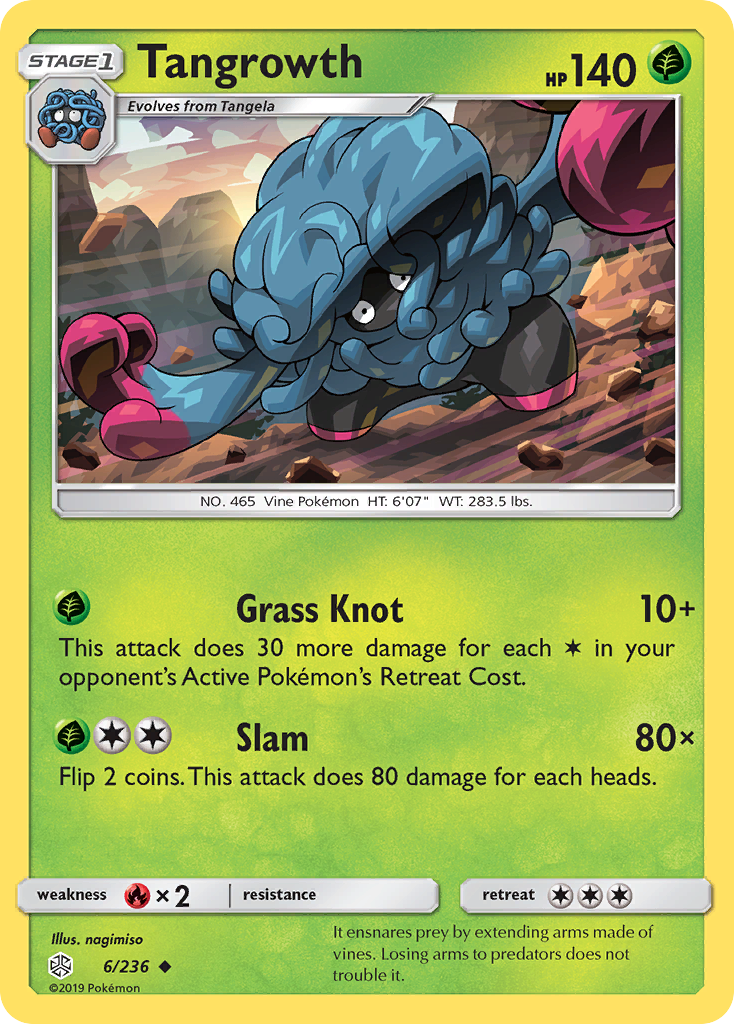 Tangrowth (6/236) [Sun & Moon: Cosmic Eclipse] | GnG Games