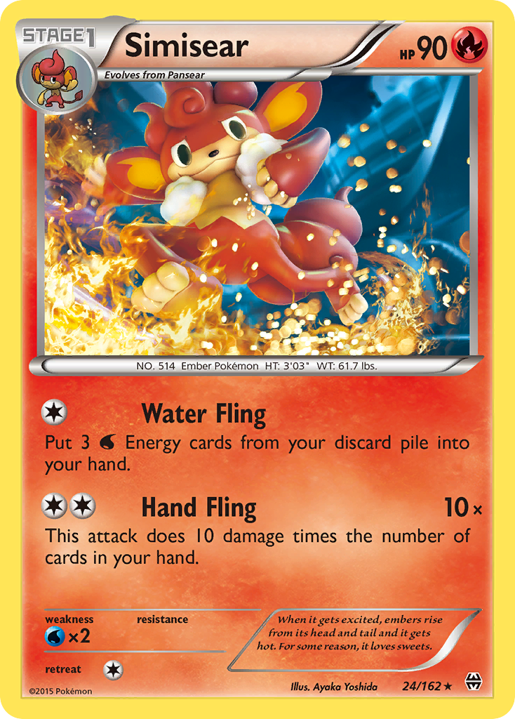 Simisear (24/162) [XY: BREAKthrough] | GnG Games