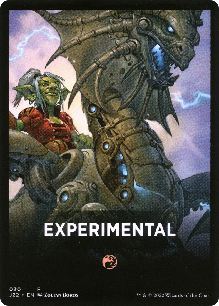 Experimental Theme Card [Jumpstart 2022 Front Cards] | GnG Games