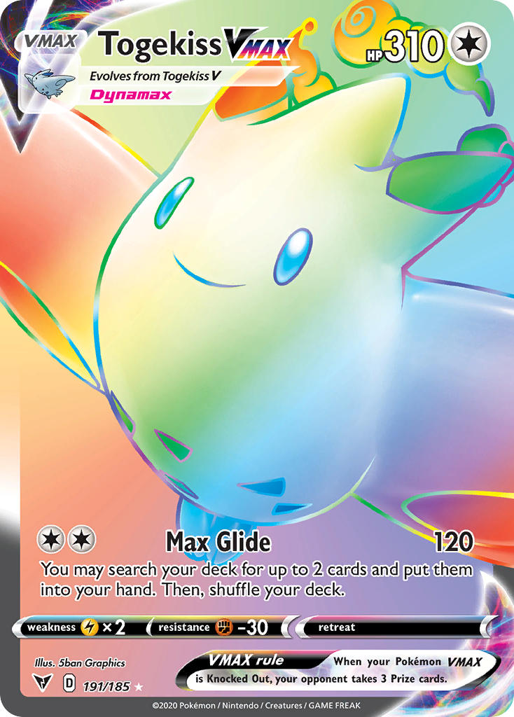 Togekiss VMAX (191/185) [Sword & Shield: Vivid Voltage] | GnG Games