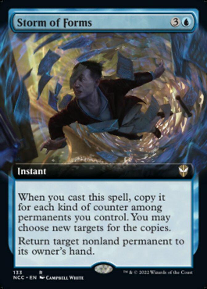 Storm of Forms (Extended Art) [Streets of New Capenna Commander] | GnG Games