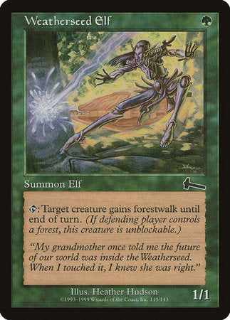 Weatherseed Elf [Urza's Legacy] | GnG Games