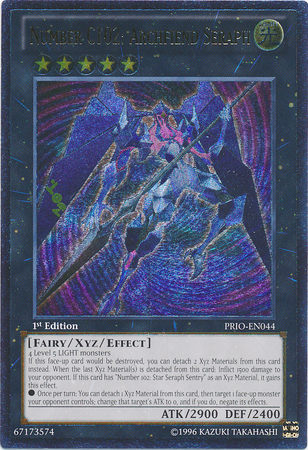 Number C102: Archfiend Seraph (UTR) [PRIO-EN044] Ultimate Rare | GnG Games