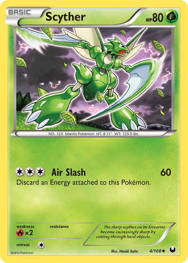 Scyther (4/108) [Black & White: Dark Explorers] | GnG Games