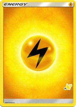 Lightning Energy (Pikachu Stamp #21) [Battle Academy 2020] | GnG Games