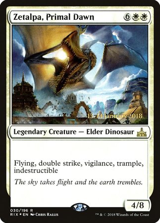 Zetalpa, Primal Dawn [Rivals of Ixalan Promos] | GnG Games