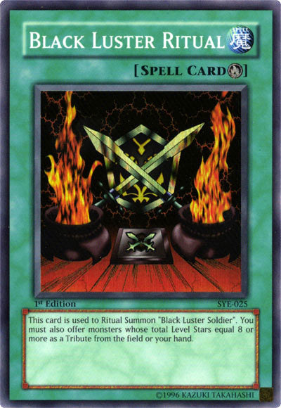 Black Luster Ritual [SYE-025] Super Rare | GnG Games