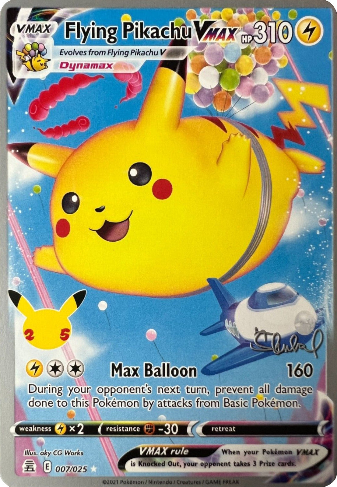 Flying Pikachu VMAX (007/025) (ADP - Ondrej Skubal) [World Championships 2022] | GnG Games