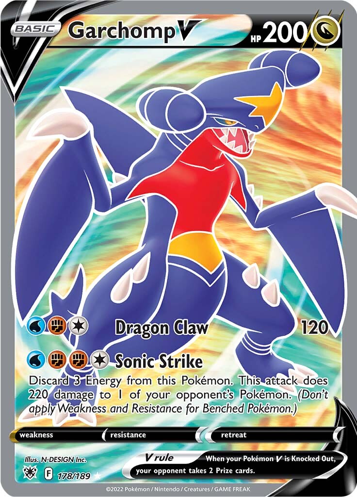 Garchomp V (178/189) [Sword & Shield: Astral Radiance] | GnG Games