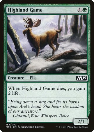 Highland Game [Core Set 2019] | GnG Games