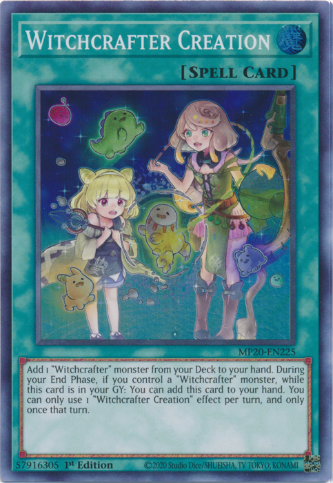 Witchcrafter Creation [MP20-EN225] Super Rare | GnG Games