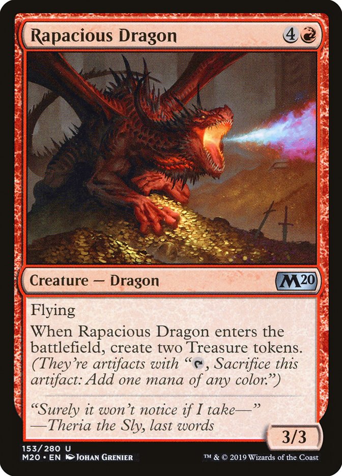 Rapacious Dragon [Core Set 2020] | GnG Games