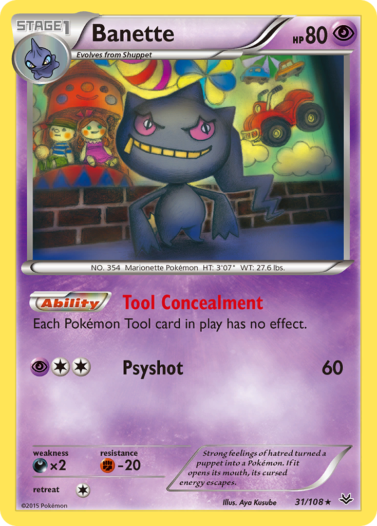 Banette (31/108) [XY: Roaring Skies] | GnG Games