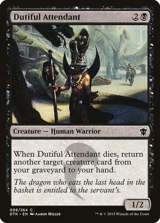 Dutiful Attendant [Dragons of Tarkir] | GnG Games