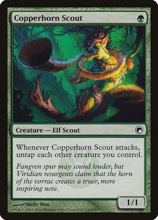 Copperhorn Scout [Scars of Mirrodin] | GnG Games