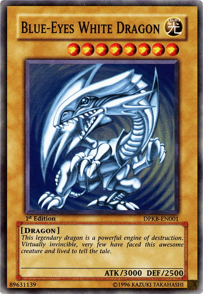 Blue-Eyes White Dragon [DPKB-EN001] Super Rare | GnG Games