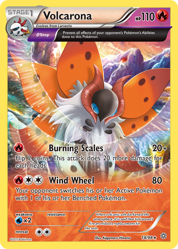 Volcarona (18/98) [XY: Ancient Origins] | GnG Games