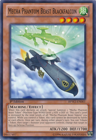 Mecha Phantom Beast Blackfalcon [BPW2-EN061] Common | GnG Games
