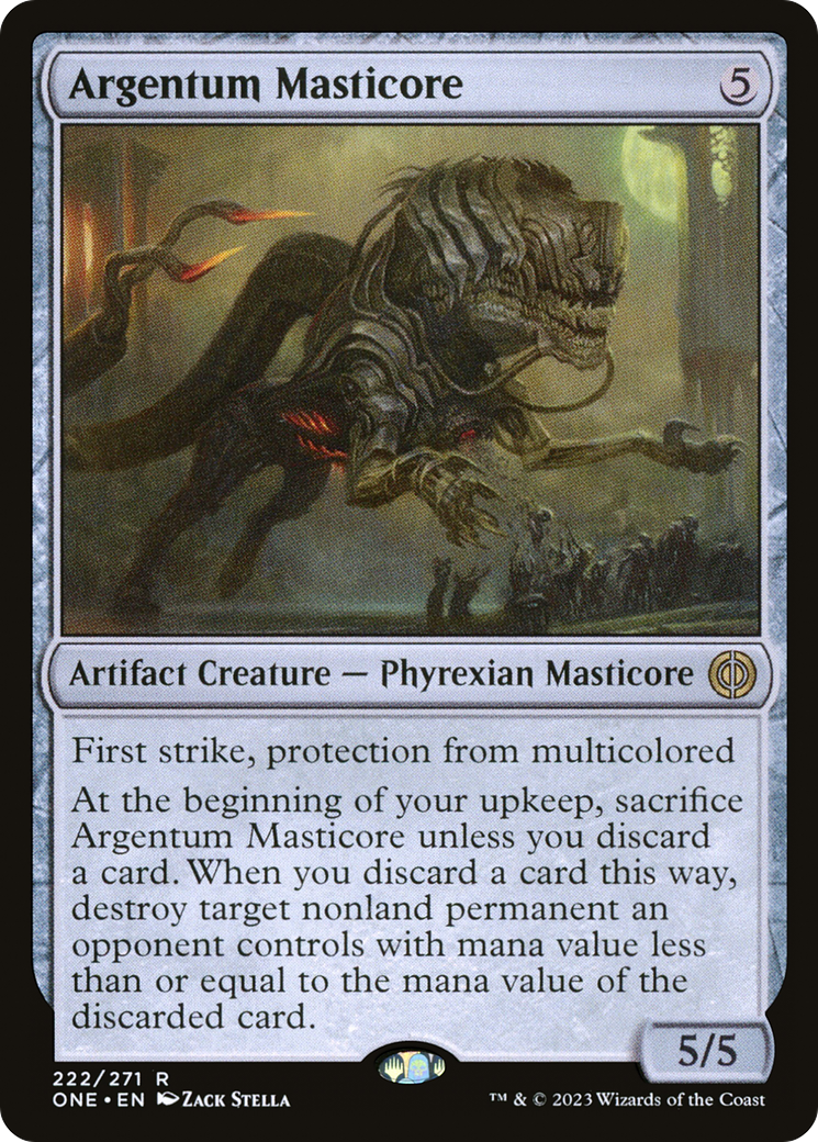 Argentum Masticore [Phyrexia: All Will Be One] | GnG Games