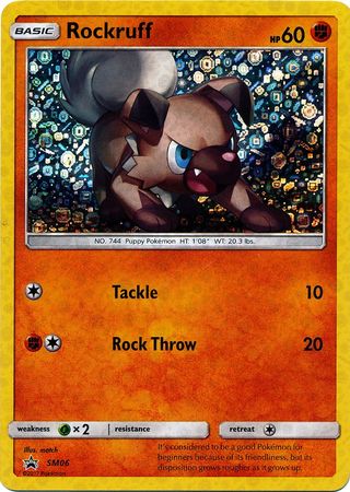 Rockruff (SM06) (General Mills Promo) [Sun & Moon: Black Star Promos] | GnG Games