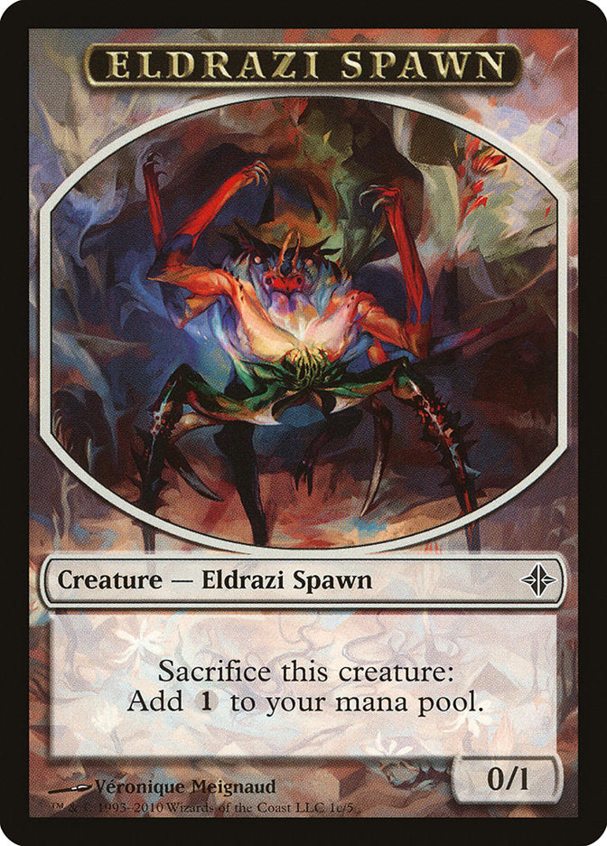 Eldrazi Spawn (1c/5) [Rise of the Eldrazi Tokens] | GnG Games