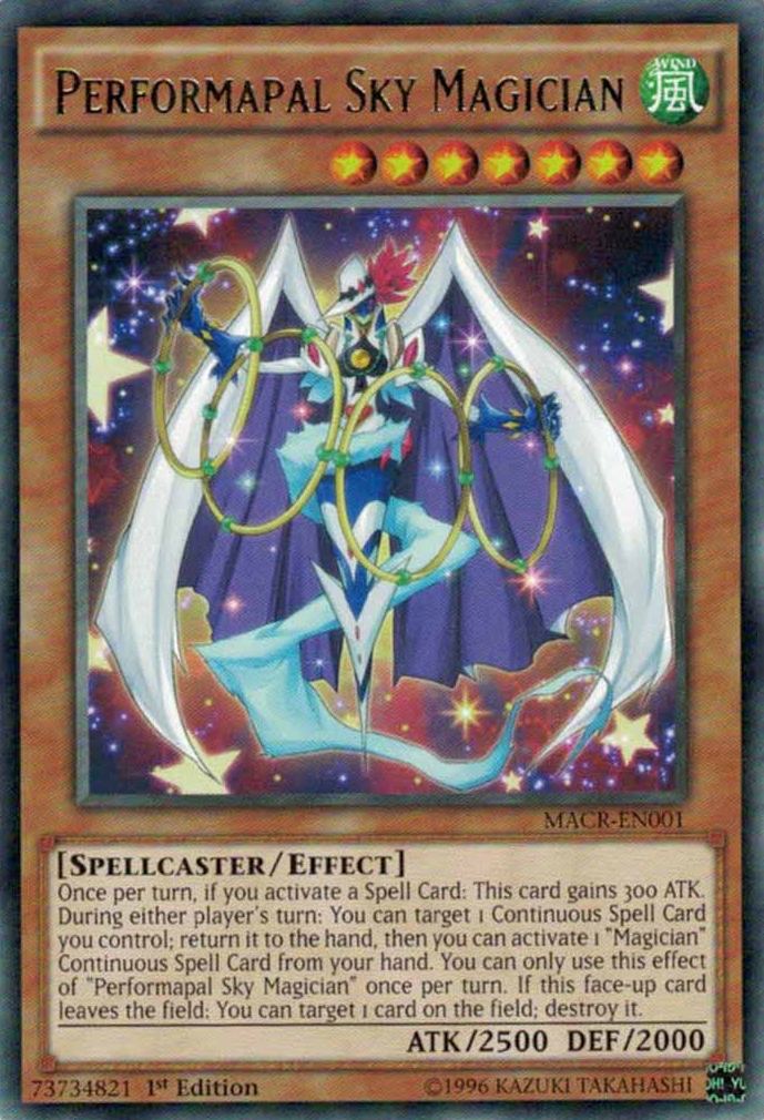 Performapal Sky Magician [MACR-EN001] Rare | GnG Games