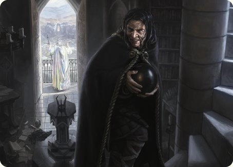 Grima, Saruman's Footman Art Card [The Lord of the Rings: Tales of Middle-earth Art Series] | GnG Games