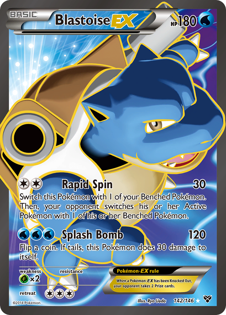 Blastoise EX (142/146) [XY: Base Set] | GnG Games