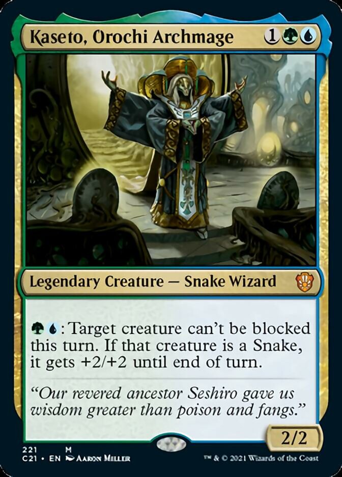 Kaseto, Orochi Archmage [Commander 2021] | GnG Games