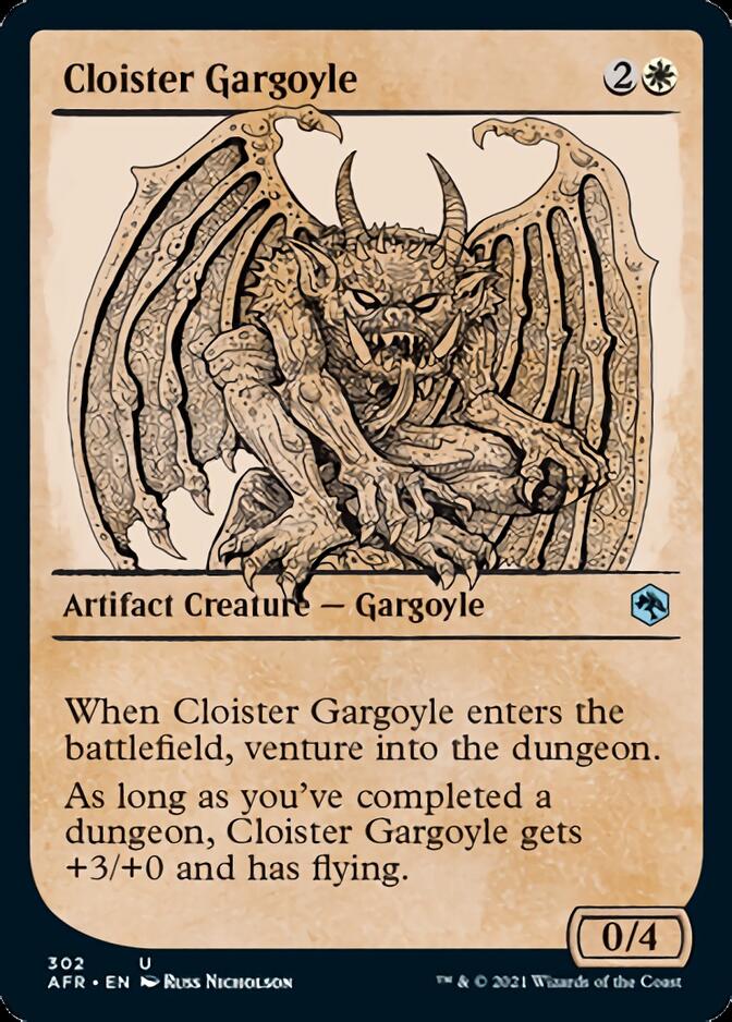 Cloister Gargoyle  (Showcase) [Dungeons & Dragons: Adventures in the Forgotten Realms] | GnG Games