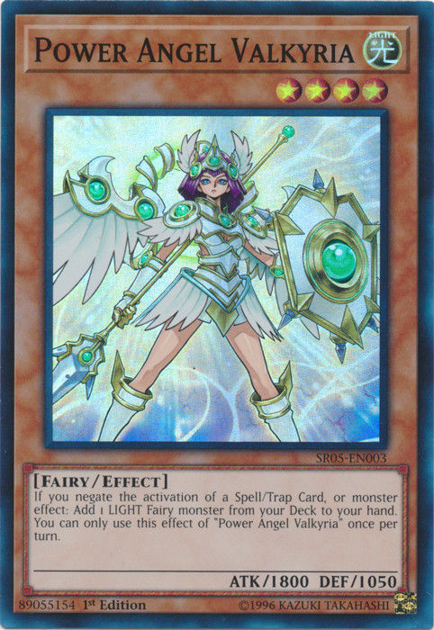 Power Angel Valkyria [SR05-EN003] Super Rare | GnG Games