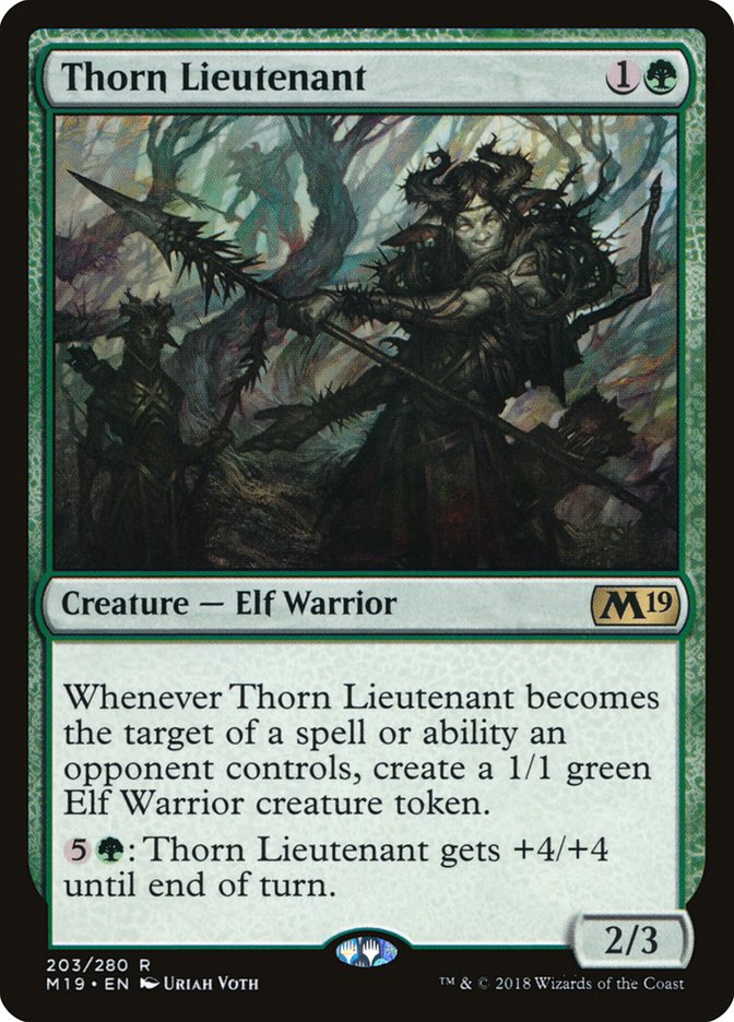 Thorn Lieutenant [Core Set 2019] | GnG Games