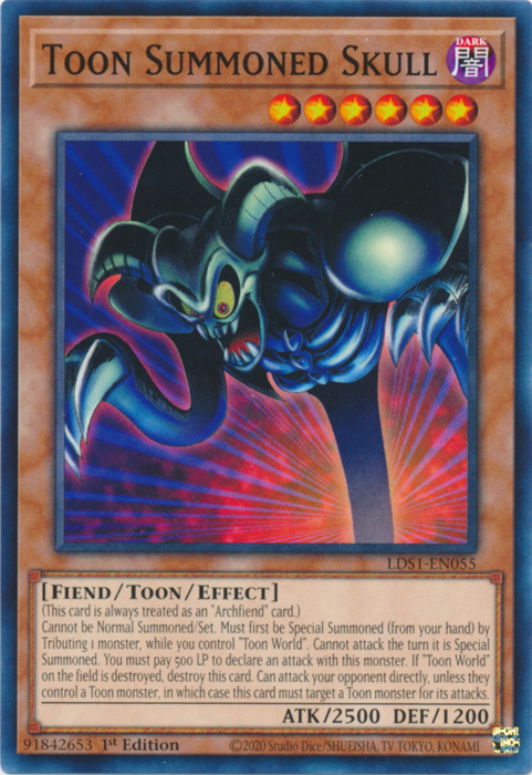 Toon Summoned Skull [LDS1-EN055] Common | GnG Games