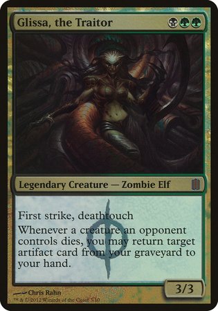 Glissa, the Traitor (Commander's Arsenal) [Commander's Arsenal Oversized] | GnG Games
