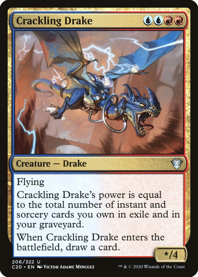 Crackling Drake [Commander 2020] | GnG Games