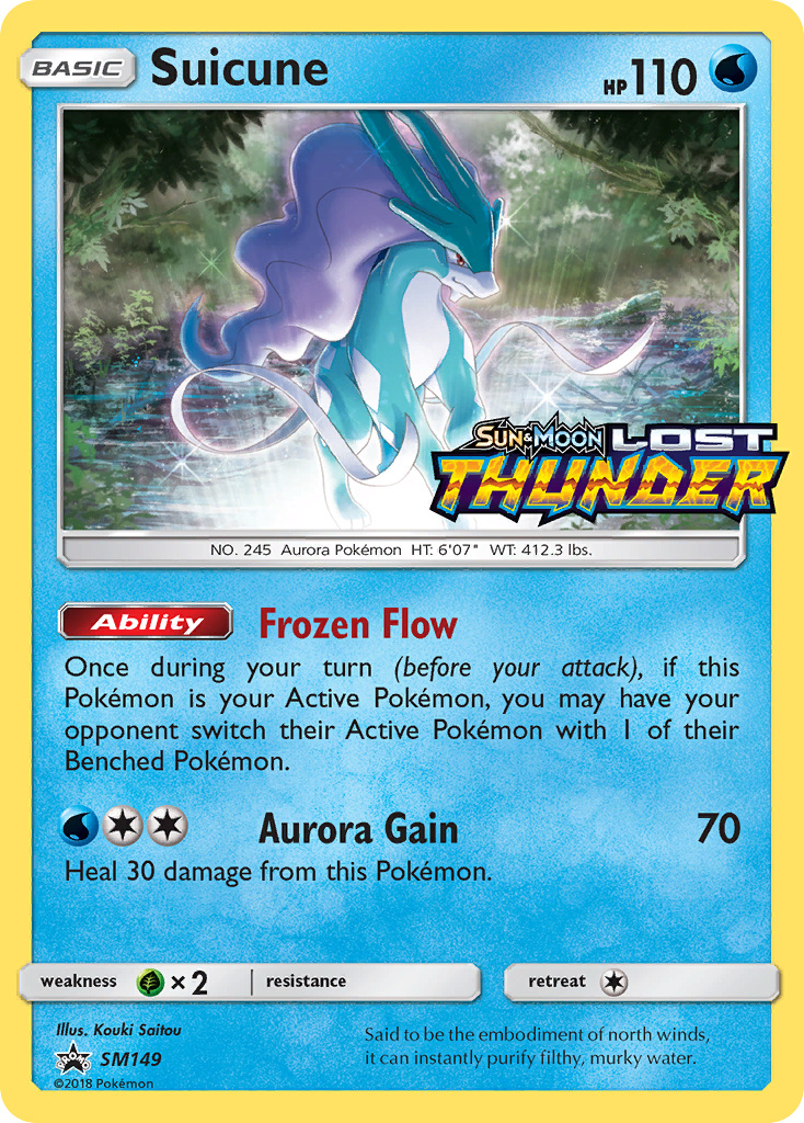 Suicune (SM149) [Sun & Moon: Black Star Promos] | GnG Games