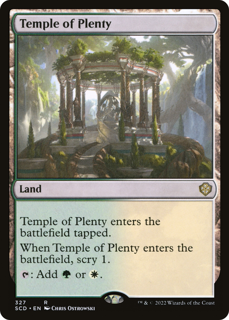 Temple of Plenty [Starter Commander Decks] | GnG Games