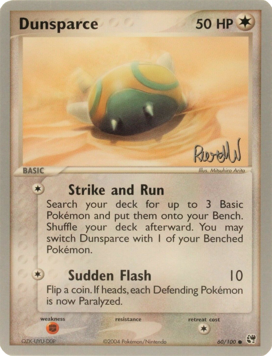 Dunsparce (60/100) (Rocky Beach - Reed Weichler) [World Championships 2004] | GnG Games