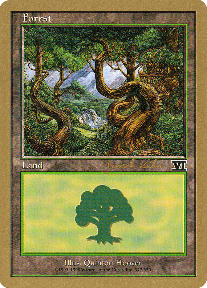 Forest (jk347) (Janosch Kuhn) [World Championship Decks 2000] | GnG Games