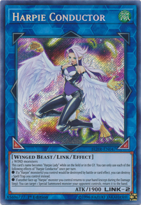 Harpie Conductor [BLHR-EN047] Secret Rare | GnG Games