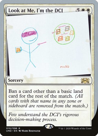 Look at Me, I'm the DCI [Unsanctioned] | GnG Games