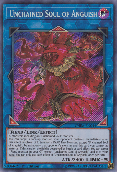 Unchained Soul of Anguish [CHIM-EN044] Secret Rare | GnG Games