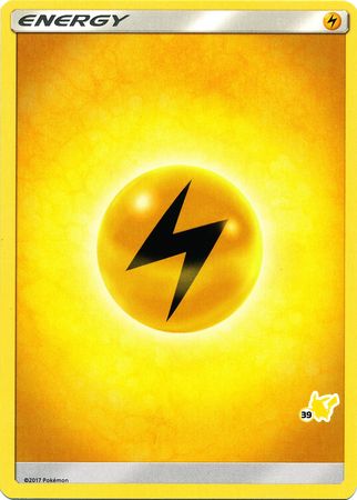 Lightning Energy (Pikachu Stamp #39) [Battle Academy 2020] | GnG Games