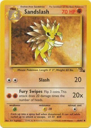 Sandslash (41/62) [Fossil Unlimited] | GnG Games