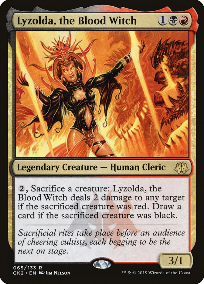 Lyzolda, the Blood Witch [Ravnica Allegiance Guild Kit] | GnG Games