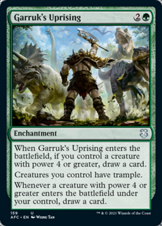 Garruk's Uprising [Dungeons & Dragons: Adventures in the Forgotten Realms Commander] | GnG Games