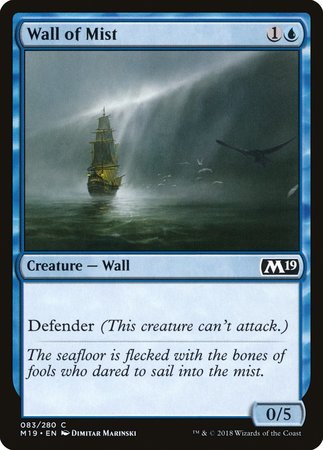 Wall of Mist [Core Set 2019] | GnG Games