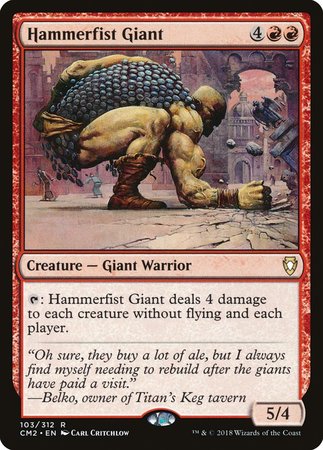 Hammerfist Giant [Commander Anthology Volume II] | GnG Games