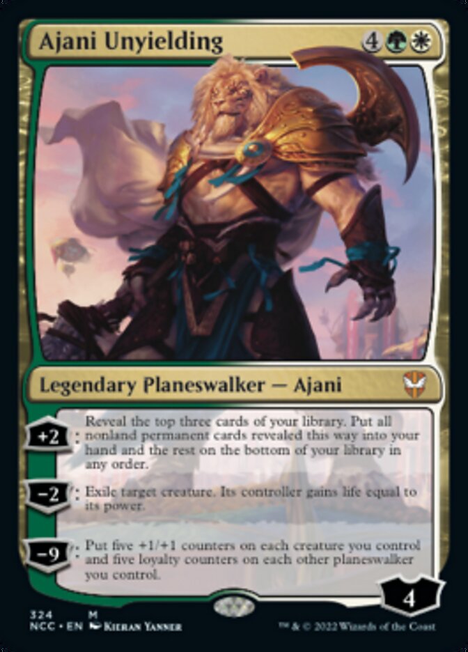 Ajani Unyielding [Streets of New Capenna Commander] | GnG Games