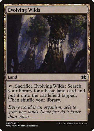 Evolving Wilds [Modern Masters 2015] | GnG Games